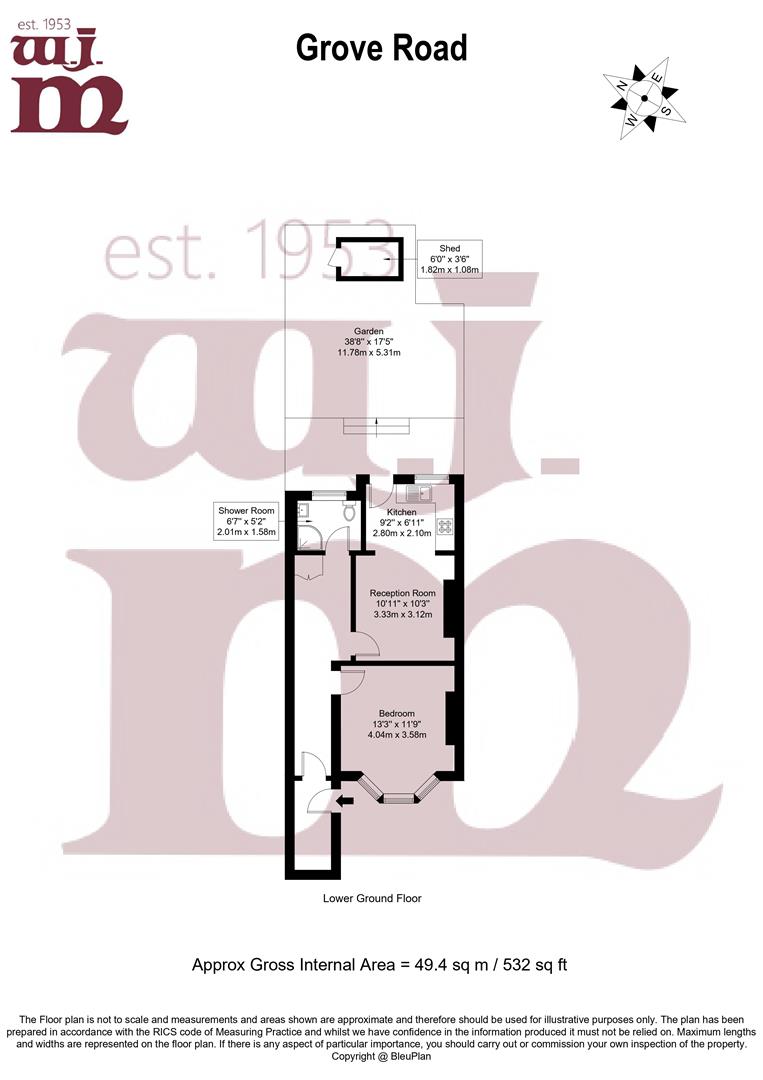 Floorplan - Grove Road